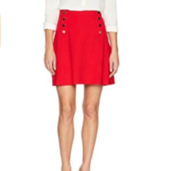 Three Dot Women Ponte A Line  Short Skirt Size S - Picture 1 of 7